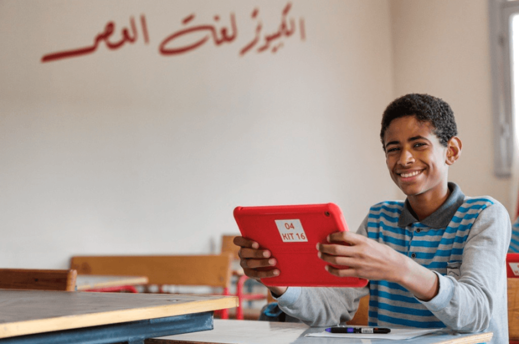 Instant Network Schools’ Students in Egypt Tackle Climate Change with Vodafone Foundation and UNHCR