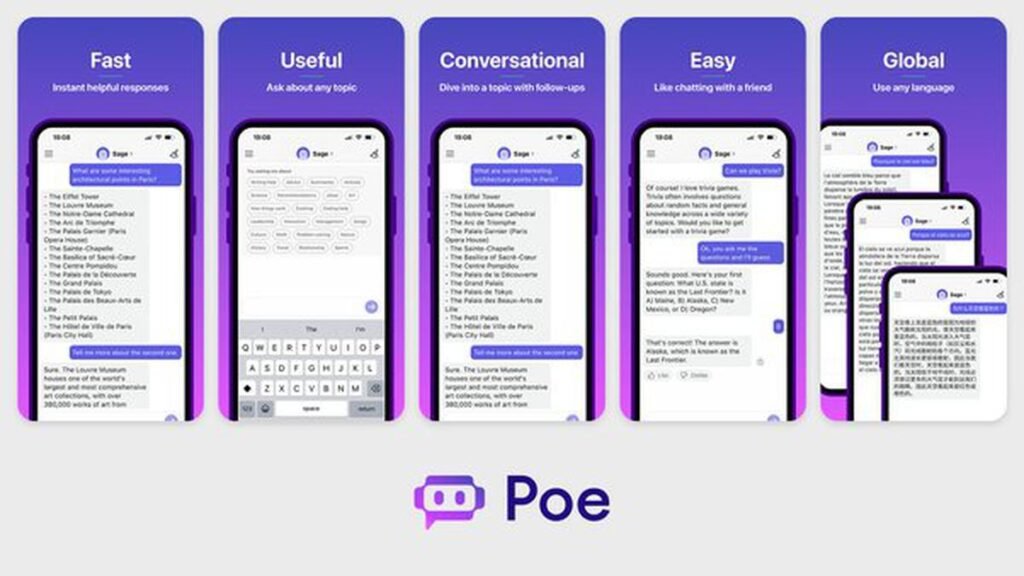 Quora unveils Poe, an AI-supported chatbot app for users