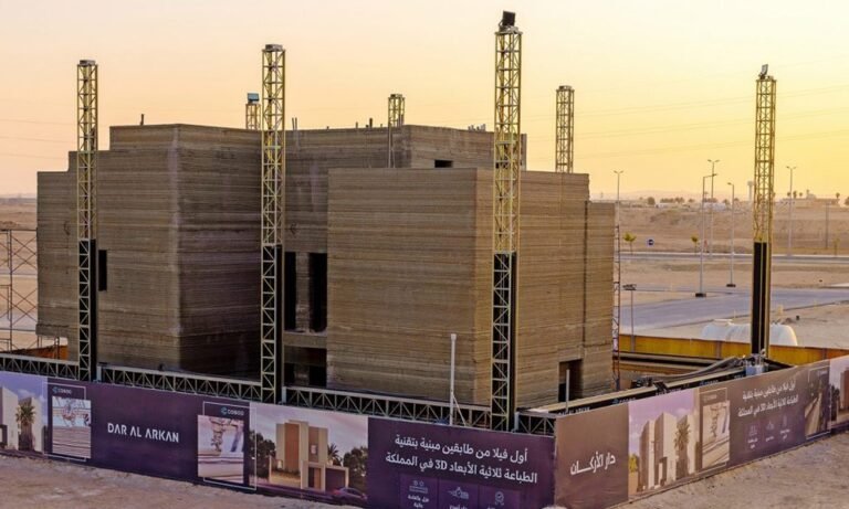 Saudi developer Dar Al Arkan completes world’s tallest 3D printed building in Riyadh