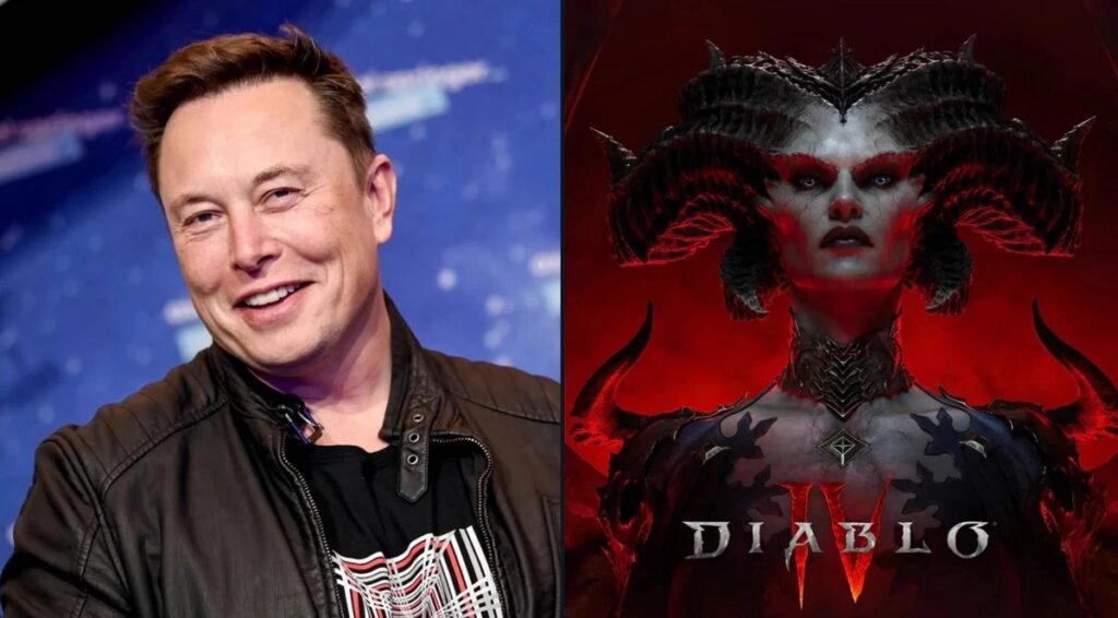 Elon Musk tests X’s streaming capacity by streaming himself playing Diablo IV