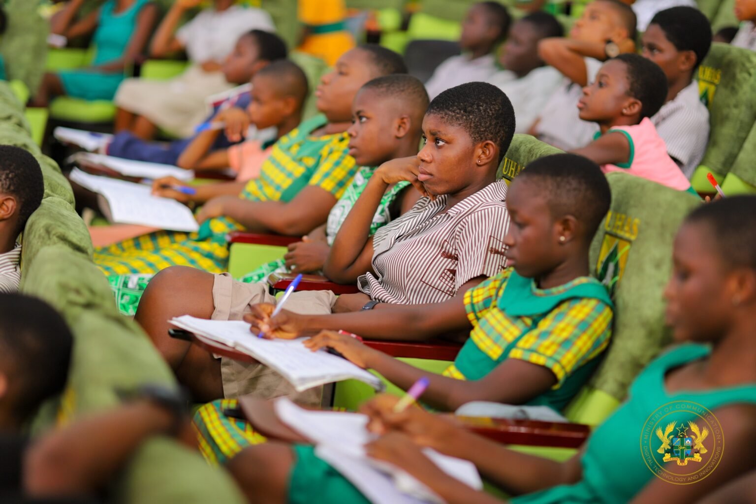 Ghana’s ICT Minister inspires Girls in STEM in Volta Region